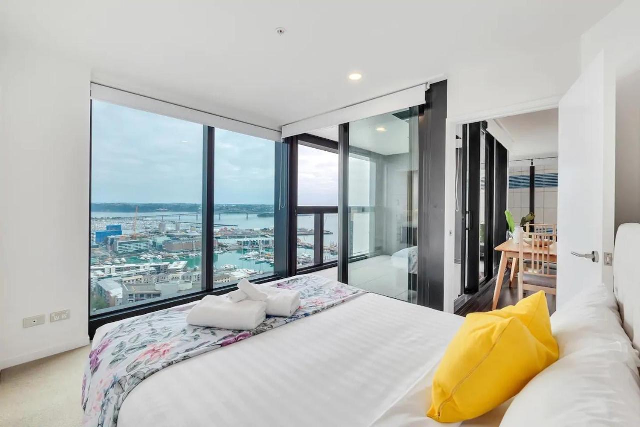 Apartament Amazing Harbour, Skytower&Rangitoto Views Auckland Zewnętrze zdjęcie